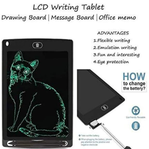 Kids LCD Writing Tablet | Reusable Drawing Pad for Kids (Best Seller)