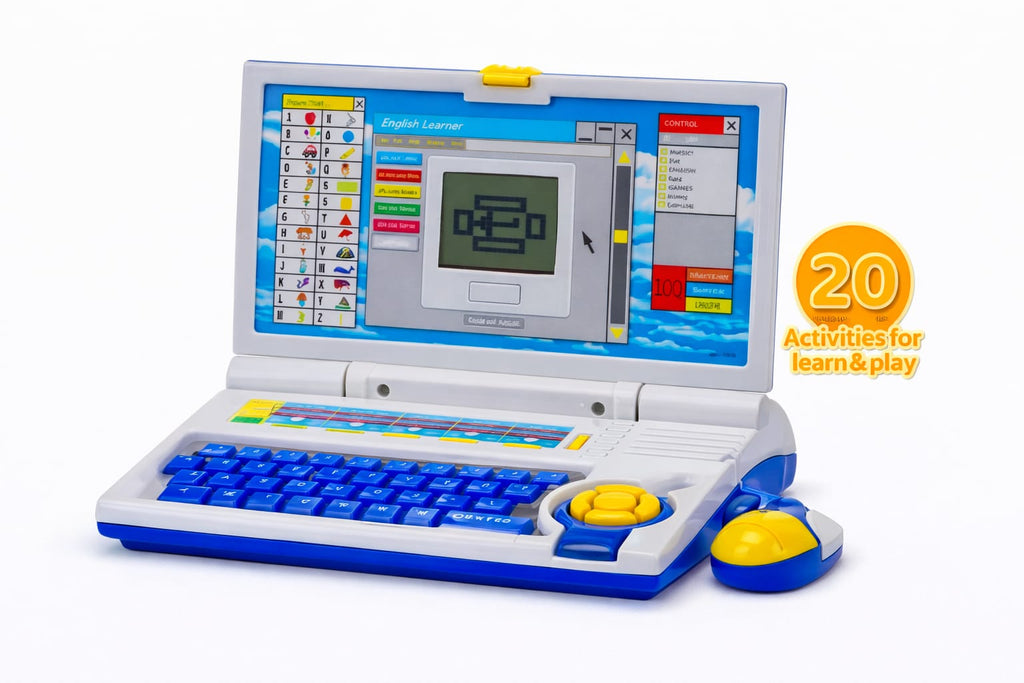 Kids educational learning laptop toy with keyboard for children age 3 to 5 years