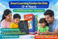 Kids Interactive Learning Combo (2–6 Years) | LCD Writing Tablet + Study Book